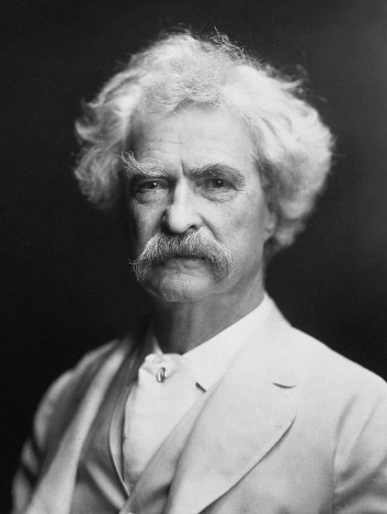 Portrait of Mark Twain